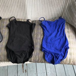 Two ballet leotards